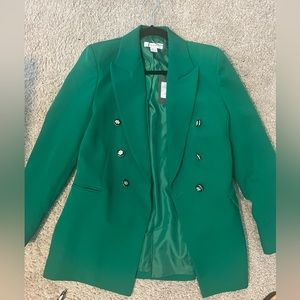 Green blazer